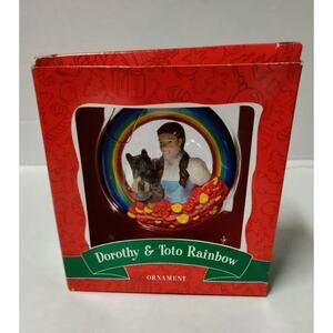 Dorothy and Toto Rainbow Ornament Warner Bros.
